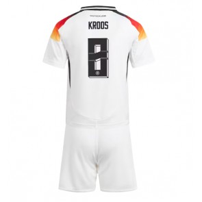 Německo Toni Kroos #8 Dětské Domácí dres komplet ME 2024 Krátký Rukáv (+ trenýrky)